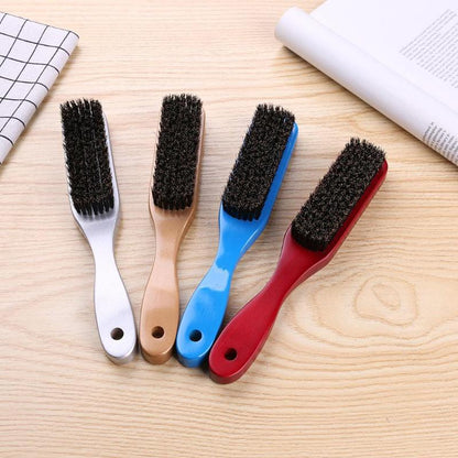 Solid Wood Pig Bristles Brush Comb Hair Planting Brush Curly Hair Hairdressing Tools