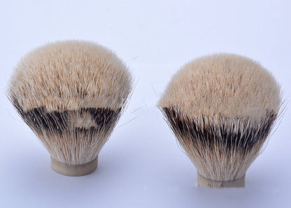 Head Road Hair Shaving Brush Hair Head Silvertip Badger Knots