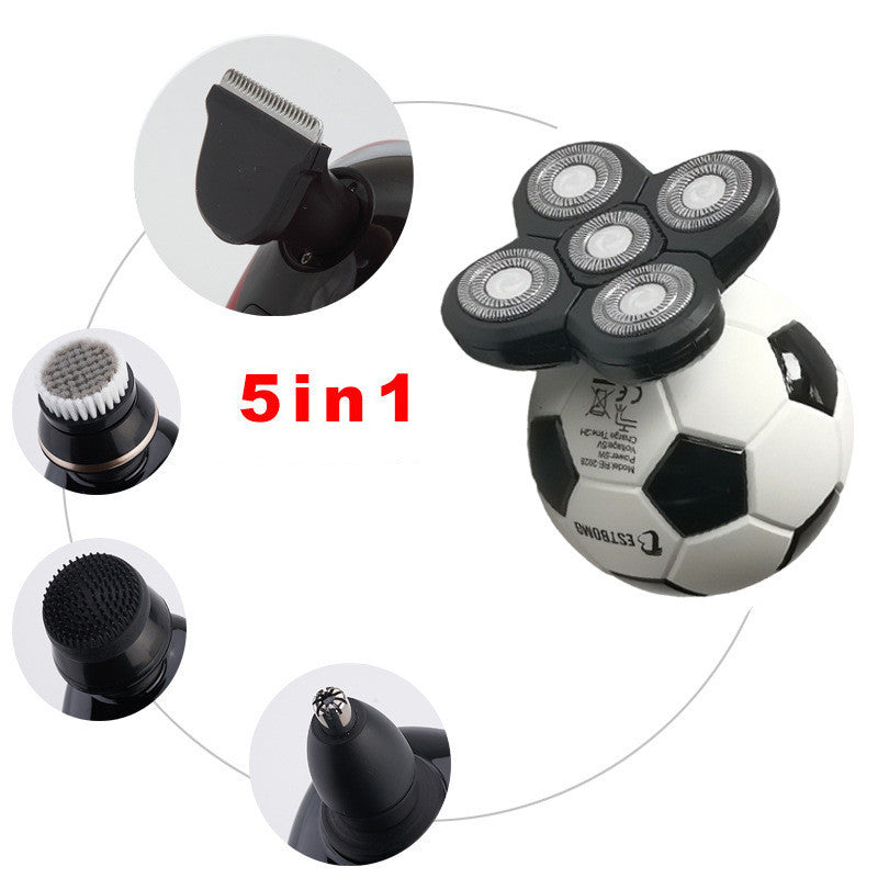 Razor High-power Five-blade Razor Multifunctional Electric Cleansing F ...