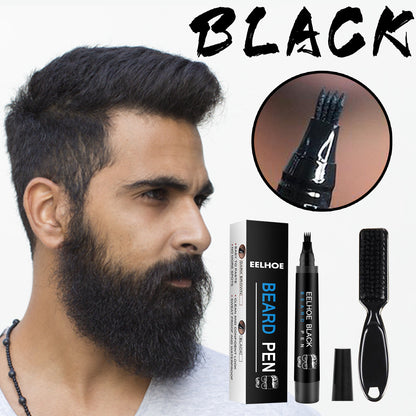 Beard Refill Pen Kit Waterproof Beard Tracing