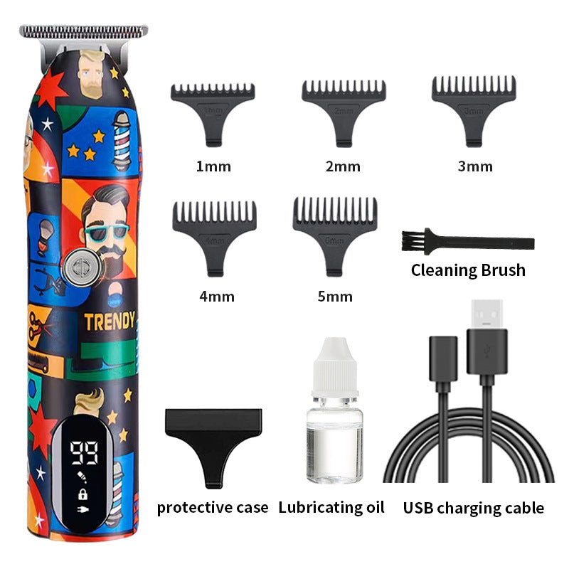 Professional Carving Hair Salon Electric Hair Clipper