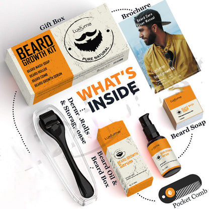 Beard Set Box Beard Essence Cleaning Care