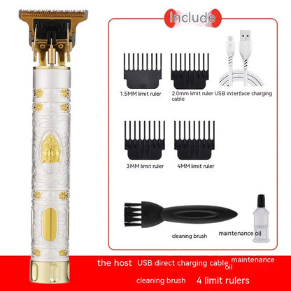 Electric Carving Hair Clipper Optical Head Electric Clipper