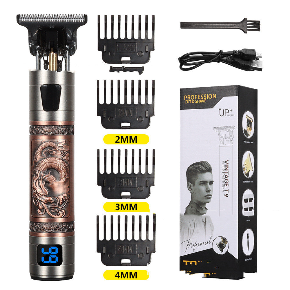 Digital Display Hair Clipper Electric Charging