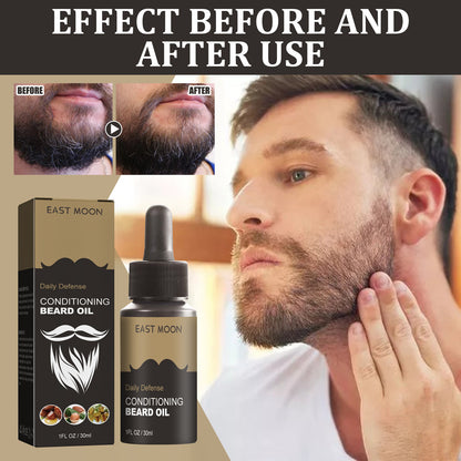 Men's Beard Oil Tough Hair Moisturizing Gentle And Shine