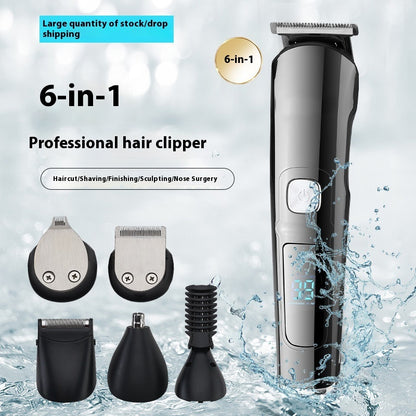 Electric Hair Scissors Oil Head Engraving