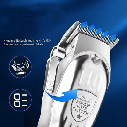 Electric Scissors USB Charging Oil Head LCD Hair Clipper