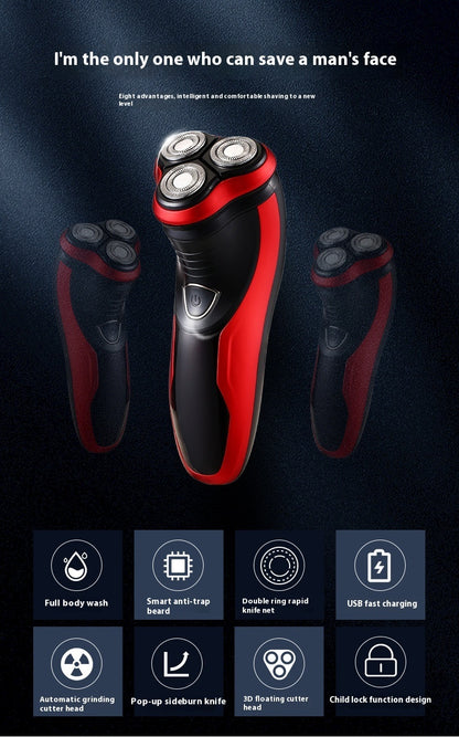 Electric Shaver Men's Rechargeable Shaver