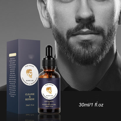 Men's Beard Oil Care Nourishing Soft Styling