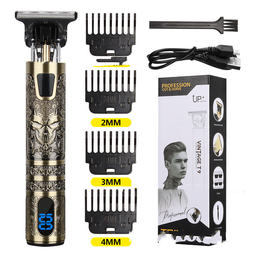 Digital Display Hair Clipper Electric Charging