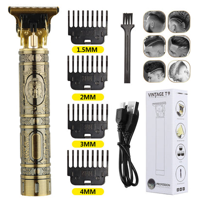 Fashion Personality Buddha Head Dragon And Phoenix Hair Clipper