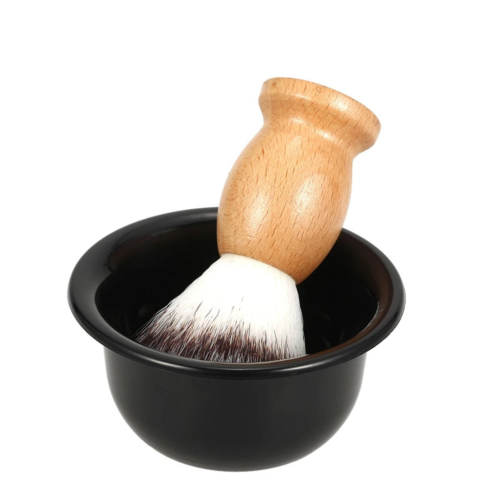 Men's Plastic Shaving Soap Hu Soap Bowl