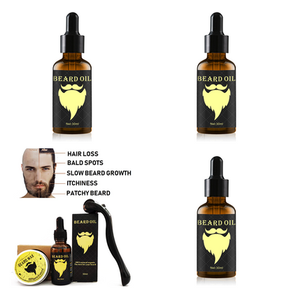 Oil beard set