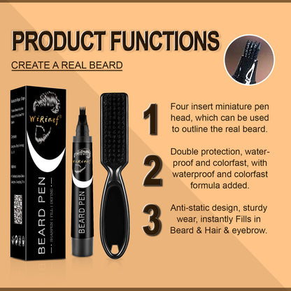 Beard Filling Pen Set Waterproof