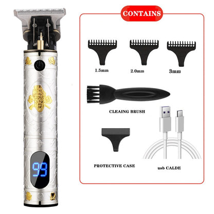 Electric Carving Hair Clipper Optical Head Electric Clipper