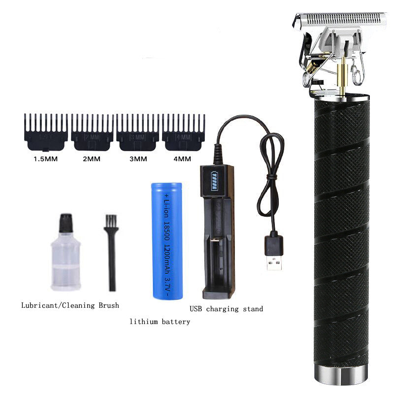 Retro Hair Cut Shaved Head Hair Clipper Supplies Oil Head Electric Clippers