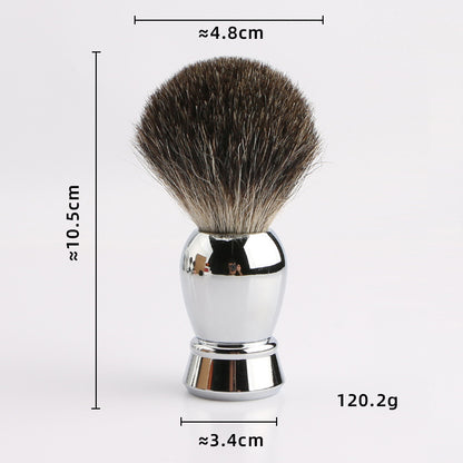 Shaving Brush Old-fashioned Men's Soft Fur Shaving Brush Plus-sized Fur Head