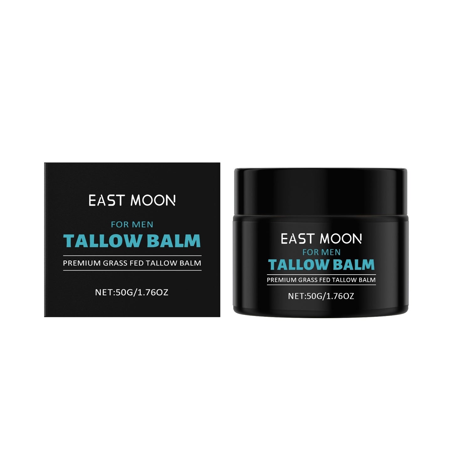 Premium Tallow Balm for Men - Hydrating Face and Body Cream with Natural Extracts