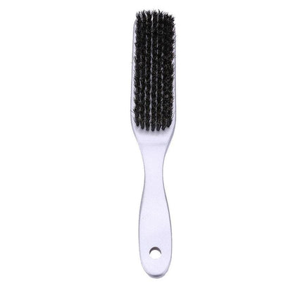 Solid Wood Pig Bristles Brush Comb Hair Planting Brush Curly Hair Hairdressing Tools