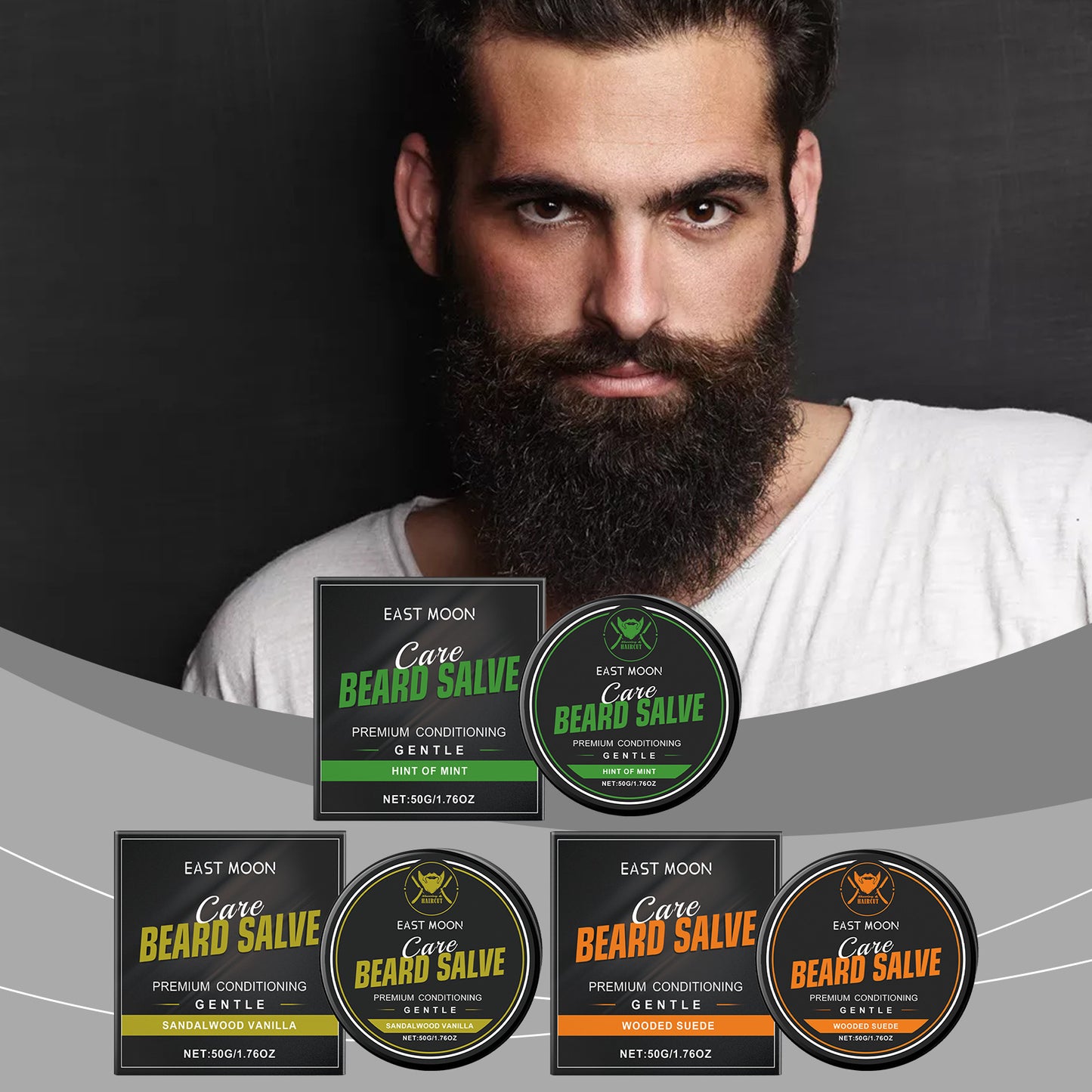 Men's Beard Care Cream Series Nourishing