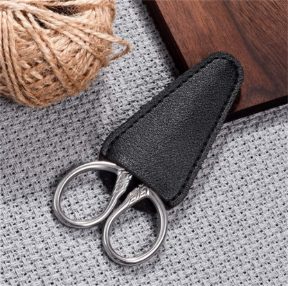 Beard Round Head Makeup Beauty Scissors