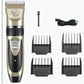 USB Rechargeable Electric Pet Clipper Razor Set Low Noise Pet Hair Trimmer