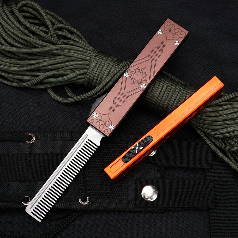 Aluminum Alloy Spring Comb Micro Technology Stainless Steel – Beard Air