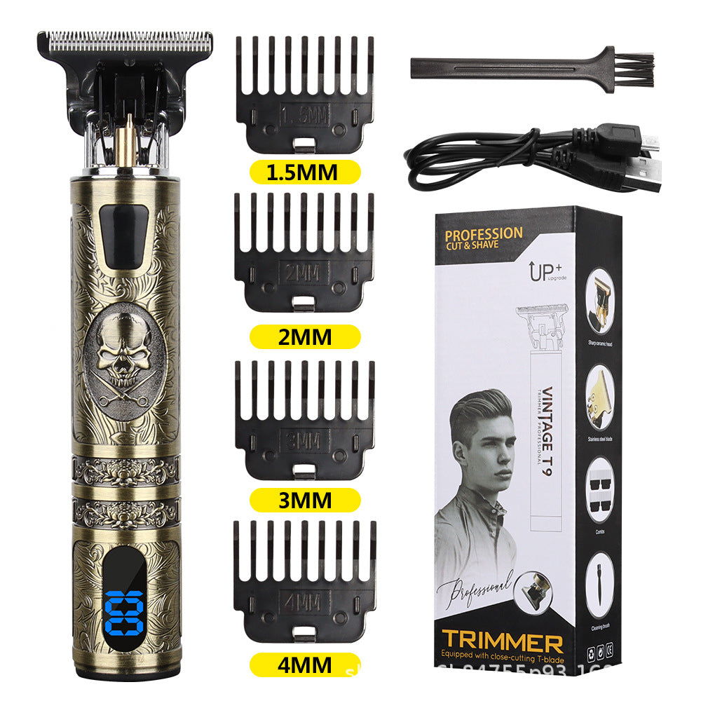 Fashion Personality Buddha Head Dragon And Phoenix Hair Clipper