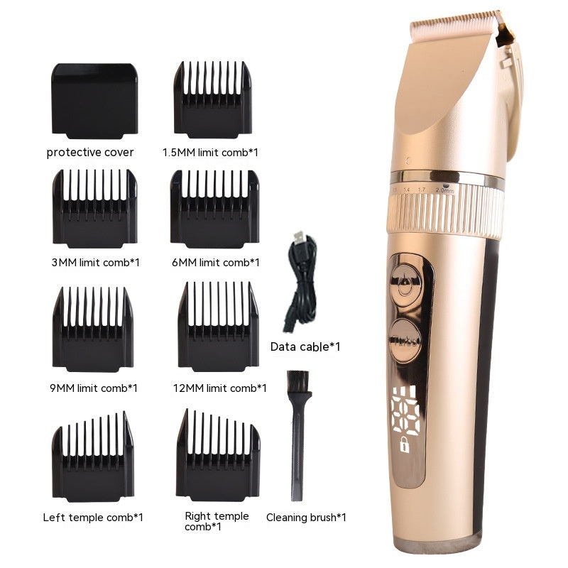 Electric Hair Clipper Electric Clipper LCD Digital Display