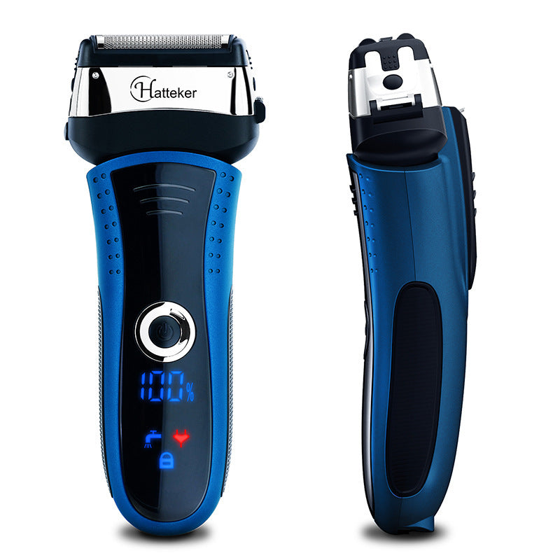 LCD Digital Display Smart Electric Shaver