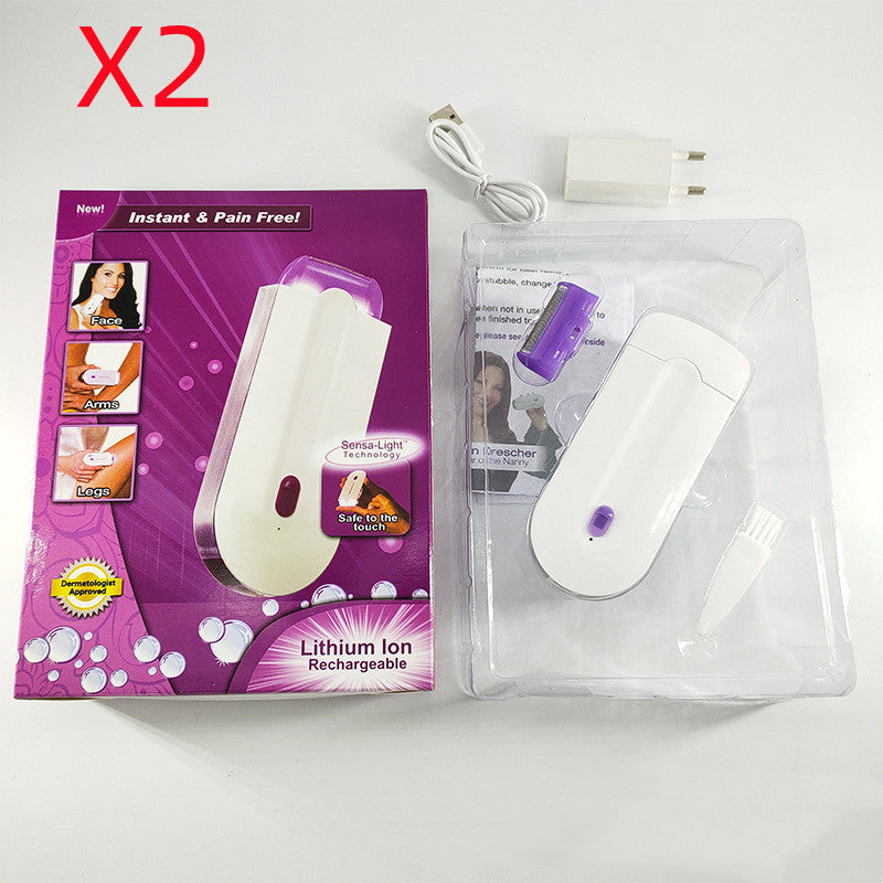 Induction Lady Epilator Laser Painless Hair Removal Device