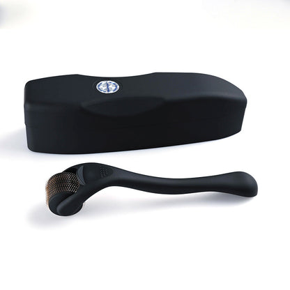 Matte Black Frosted Titanium Alloy Needle Roller Beard Roller