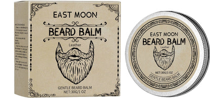 Cedar Wood Beard Balm - Natural Beeswax Coconut Oil Men's Beard Care Wax