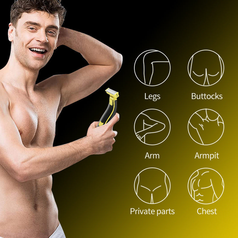 Amazon Hot Men's Body Hair Device Electric Shaver