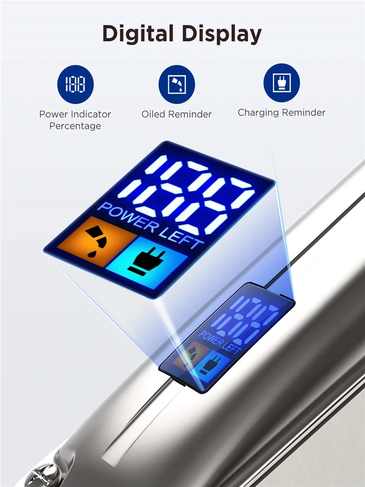 Professional Limural USB Charging Hair Clipper Cordless Shaver