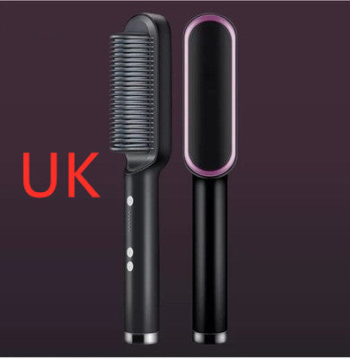 Anti-scalding Insert Line Straight Comb Anion hair straightener