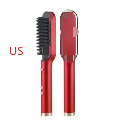 Anti-scalding Insert Line Straight Comb Anion hair straightener