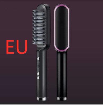 Anti-scalding Insert Line Straight Comb Anion hair straightener