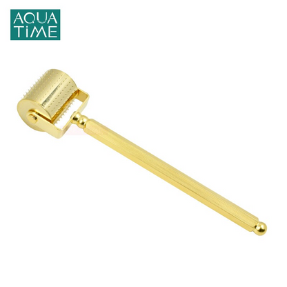 Gold Derma Roller DRS 250 Titanium Microneedle Roller