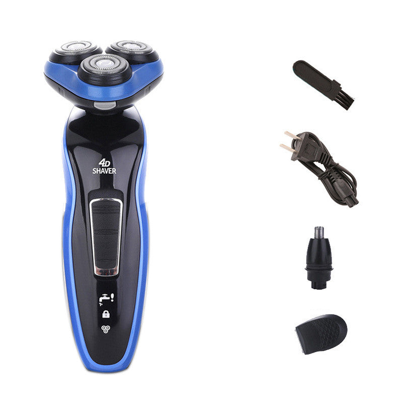 4 in 1 Electric Shaver Triple Blade Razor Men Clipper Rechargeable Trimmer