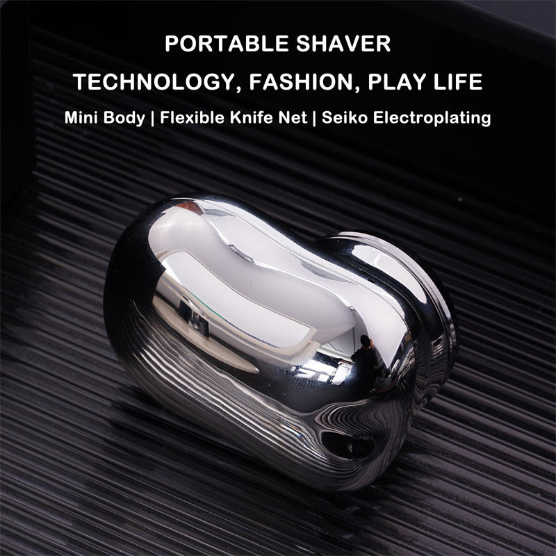 Mini Portable Face Cordless Shavers Rechargeable USB Electric Shaver