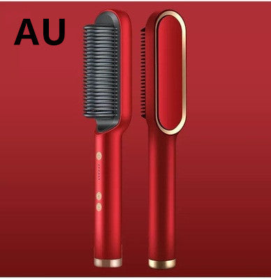 Anti-scalding Insert Line Straight Comb Anion hair straightener