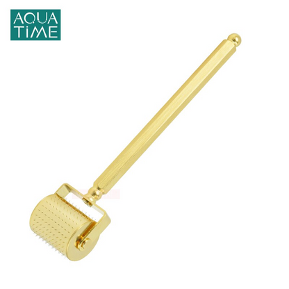 Gold Derma Roller DRS 250 Titanium Microneedle Roller