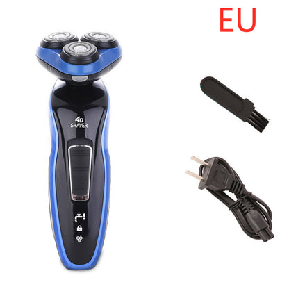 4 in 1 Electric Shaver Triple Blade Razor Men Clipper Rechargeable Trimmer