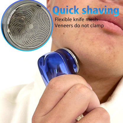 Mini Portable Face Cordless Shavers Rechargeable USB Electric Shaver