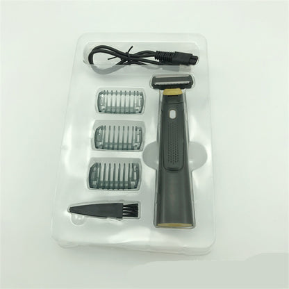 Wireless Rechargeable Precision Shaver Straight Shaver For Men Shaving