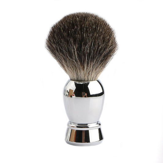 100% Pure Badger Shaving Brush Alloy Metal Handle