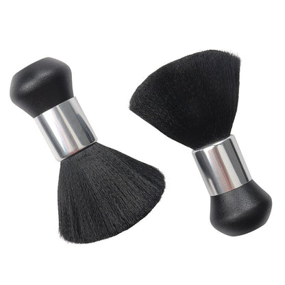 Neck Face Duster Beard Brushes Soft Black Barber