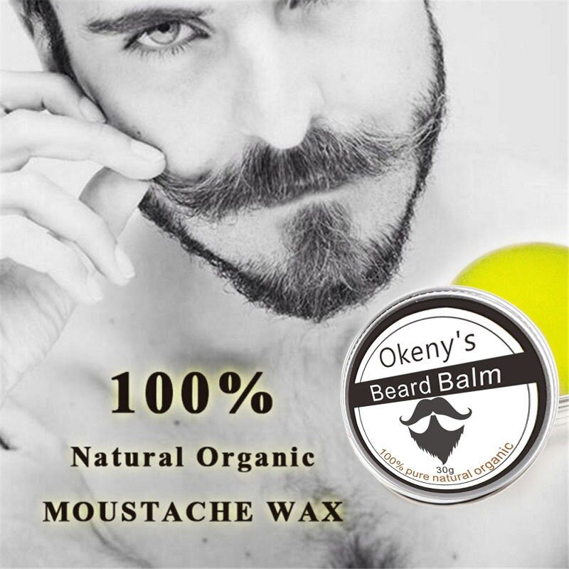 Man 30g Beard Wax Leave Moisturizing Beard Care