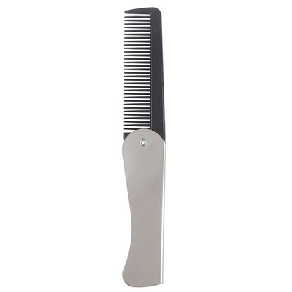 Portable Folding Pocket Combs For Men Oil Head